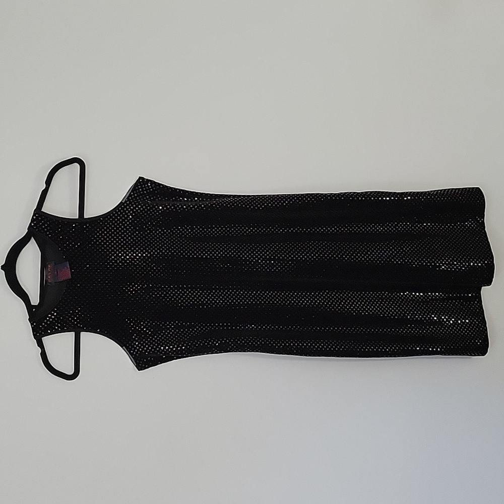 Ralph Ralph Lauren Black Sequin Dress, Size Small